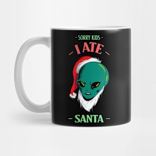 Christmas Funny Alien Sweater Funny Gift Mug